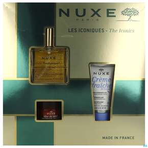 Nuxe Xmas/2024/the Iconics 2024 Hp Oel 50ml+rdm Lip B 15 Creme Fraiche Pl Creme 30ml 1st, A-Nr.: 5900211 - 01