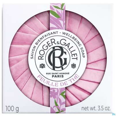 Seifen Roger &amp; Gallet Wellbeing Soap Feuille De The 100g, A-Nr.: 5733434 - 02
