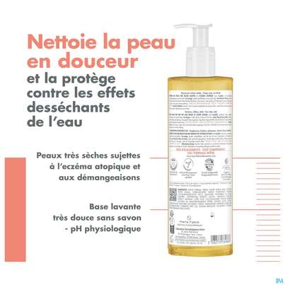 Avène Xeracalm A.d Rückfettendes Reinigungsöl 400ml, A-Nr.: 5607356 - 10