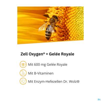 Sie sehen eine Packung Zell Oxygen Dr.wolz Trink/kur +gelee Royale 600mg Nr 60603 14x20 280ml, Produktbild: 09 Zell Oxygen Dr.wolz Trink/kur +gelee Royale 600mg Nr 60603 14x20 280ml, A-Nr.: 3190811 - 09