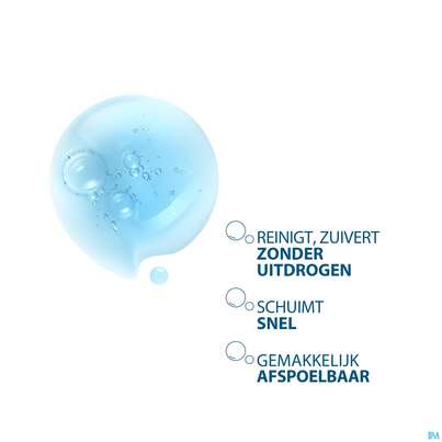 Sie sehen eine Packung Ducray Keracnyl Schäumendes Waschgel 400ml, Produktbild: 12 Ducray Keracnyl Schäumendes Waschgel 400ml, A-Nr.: 5564405 - 12