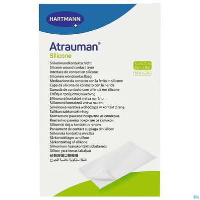 Wundauflagen Atrauman Silicone 5x 7cm 10st, A-Nr.: 4522095 - 02
