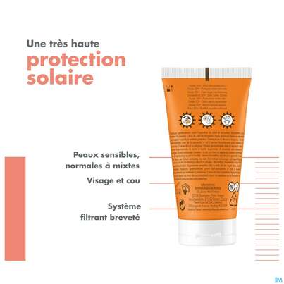 Sie sehen eine Packung Avène Sonnenfluid Spf 50+ 50ml, Produktbild: 17 Avène Sonnenfluid Spf 50+ 50ml, A-Nr.: 5598976 - 17