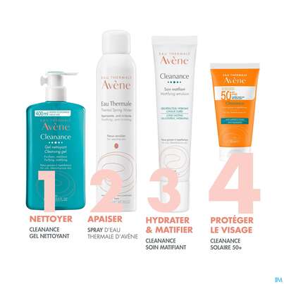 Sonnenprodukte Avene Cleanance Sonne 50+ 50ml, A-Nr.: 5597215 - 08