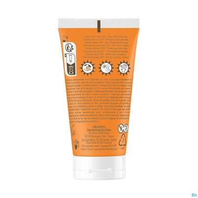 Sie sehen eine Packung Avène Getönte Sonnencreme Spf 50+ 50ml, Produktbild: 10 Avène Getönte Sonnencreme Spf 50+ 50ml, A-Nr.: 5598953 - 10