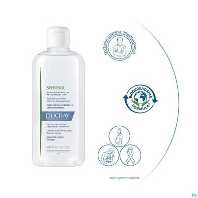 Ducray Sensinol Shampoo Mit Physio-hautschutz 400ml, A-Nr.: 5355423 - 09