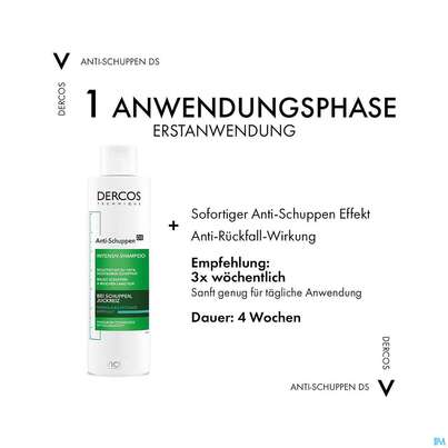Shampoon Vichy/dercos Anti-schuppen Pflege Fettiges Haar 200ml, A-Nr.: 4357383 - 20