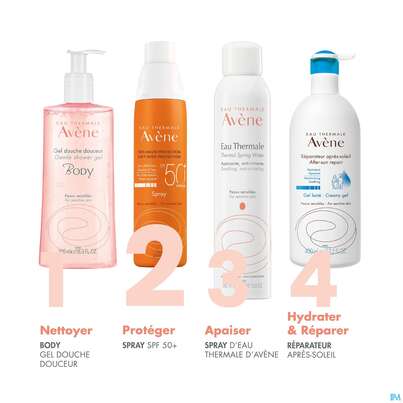 Sie sehen eine Packung Avène Sonnenspray Spf 50+ 200ml, Produktbild: 05 Avène Sonnenspray Spf 50+ 200ml, A-Nr.: 4995586 - 05