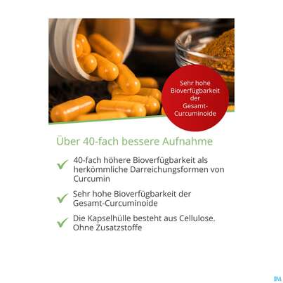 Sie sehen eine Packung Curcumin Kapseln Extrakt 45 Dr.wolz Nr 60553 90st, Produktbild: 09 Curcumin Kapseln Extrakt 45 Dr.wolz Nr 60553 90st, A-Nr.: 4289983 - 09