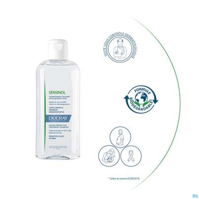 Ducray Sensinol Shampoo Mit Physio-hautschutz 200ml, A-Nr.: 3996997 - 10