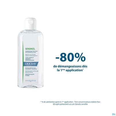 Ducray Sensinol Shampoo Mit Physio-hautschutz 200ml, A-Nr.: 3996997 - 12