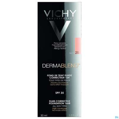 Vichy Dermablend/fluid Make-up 25 Nude 30ml, A-Nr.: 3044624 - 01