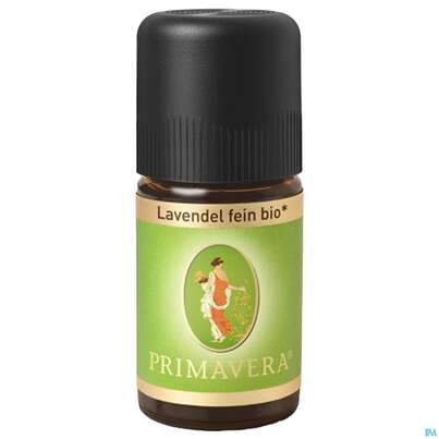 Sie sehen eine Packung Aetherische Oele Primavera Lavendel Fein Bio 5ml, Produktbild: 03 Aetherische Oele Primavera Lavendel Fein Bio 5ml, A-Nr.: 2305146 - 03