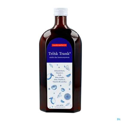 Sie sehen eine Packung Trink Trank Saft 500ml, Produktbild: 01 Trink Trank Saft 500ml, A-Nr.: 1886767 - 01