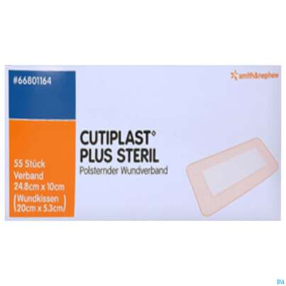 Wundverband Cutiplast Steril 25x 10cm 1476 1st, A-Nr.: 1352907 - 01