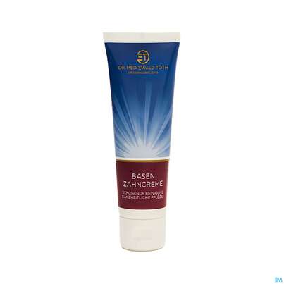 Sie sehen eine Packung Zahnpaste Lqa Basen Creme Dr.ewald Toeth 75ml, Produktbild: 02 Zahnpaste Lqa Basen Creme Dr.ewald Toeth 75ml, A-Nr.: 2629328 - 02