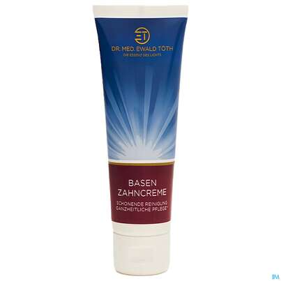 Sie sehen eine Packung Zahnpaste Lqa Basen Creme Dr.ewald Toeth 75ml, Produktbild: 03 Zahnpaste Lqa Basen Creme Dr.ewald Toeth 75ml, A-Nr.: 2629328 - 03