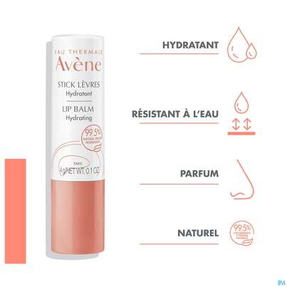 Avene Lippenpflegestift Feuchtigkeitsspendend 4g, A-Nr.: 5596888 - 18