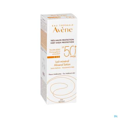 Sie sehen eine Packung Avène Mineralische Sonnencreme Spf 50+ 50ml, Produktbild: 09 Avène Mineralische Sonnencreme Spf 50+ 50ml, A-Nr.: 2993407 - 09