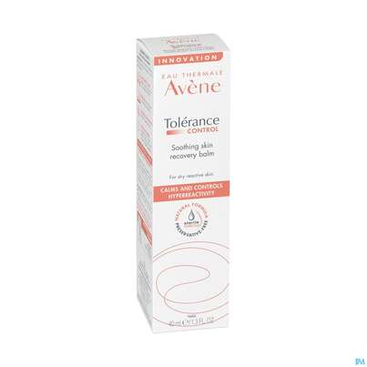 Sie sehen eine Packung Avene Tolerance/control Balsam 40ml, Produktbild: 03 Avene Tolerance/control Balsam 40ml, A-Nr.: 5431704 - 03