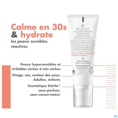 Sie sehen eine Packung Avene Tolerance/control Balsam 40ml, Produktbild: 08 Avene Tolerance/control Balsam 40ml, A-Nr.: 5431704 - 08