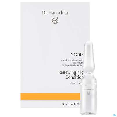 Sie sehen eine Packung Dr. Hauschka Nachtkur Ampullen 50x1 ml, Produktbild: 06 Dr. Hauschka Nachtkur Ampullen 50x1 ml, A-Nr.: 2051326 - 06