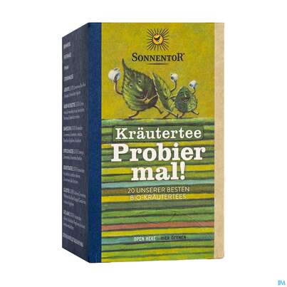 Sonnentor Kraeutertee Doppelkammmerbeutel Probier Mal 02621 20st, A-Nr.: 5053797 - 05