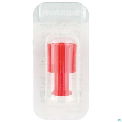 Sie sehen eine Packung Verschlusskonen Combi Rot 1st, Produktbild: 01 Verschlusskonen Combi Rot 1st, A-Nr.: 1028472 - 01
