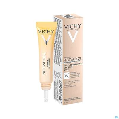 Sie sehen eine Packung Vichy Neovadiol Augen +lippenpflege 15ml, Produktbild: 03 Vichy Neovadiol Augen +lippenpflege 15ml, A-Nr.: 5644446 - 03