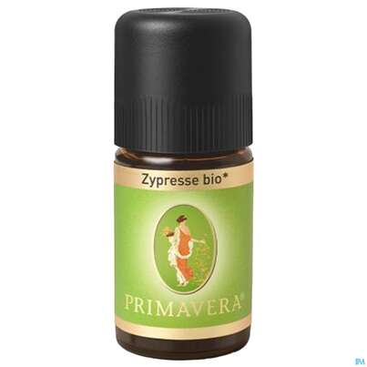 Sie sehen eine Packung Aetherische Oele Primavera Zypresse Bio 5ml, Produktbild: 01 Aetherische Oele Primavera Zypresse Bio 5ml, A-Nr.: 2584229 - 01