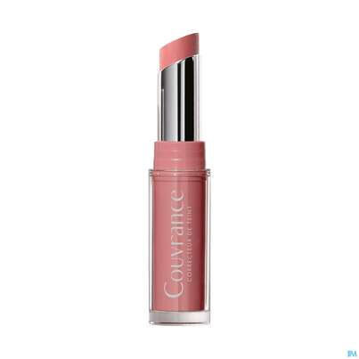 Sie sehen eine Packung Avène Couvrance Getönter Lippenbalsam Nude Tendre 3g, Produktbild: 02 Avène Couvrance Getönter Lippenbalsam Nude Tendre 3g, A-Nr.: 5087744 - 02