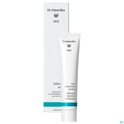 Sie sehen eine Packung Dr. Hauschka Sole Zahncreme Sensitiv 75ml, Produktbild: 05 Dr. Hauschka Sole Zahncreme Sensitiv 75ml, A-Nr.: 3412832 - 05