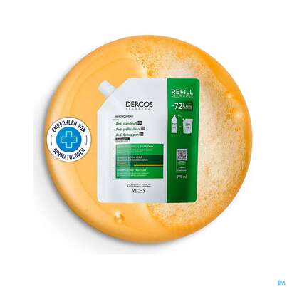 Shampoon Vichy/dercos Anti-schuppen Pflege Trockene Kopfhaut Nf 500ml, A-Nr.: 5429707 - 07