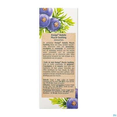 Kneipp Gesundheitsbad Muskel Aktiv Wacholder 100ml, A-Nr.: 3139632 - 06