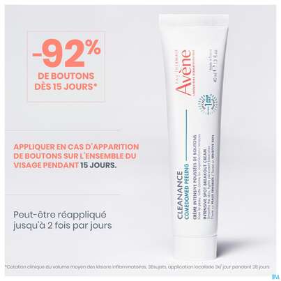 Avene Cleanance Comedomed Intensiv Anti-pickel Akutpflege 40ml, A-Nr.: 5899040 - 20