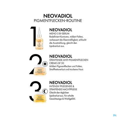 Vichy Neovadiol Anti-pigmentflecken Creme Lsf50 50ml, A-Nr.: 5747376 - 07