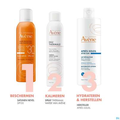 Sie sehen eine Packung Avène Schützendes Sonnenöl-spray Spf 30+ 150ml, Produktbild: 15 Avène Schützendes Sonnenöl-spray Spf 30+ 150ml, A-Nr.: 4995557 - 15