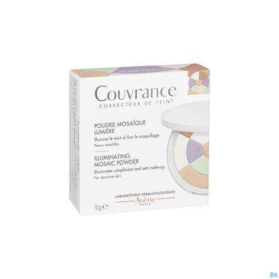 Sie sehen eine Packung Avene Couvrance Mosaikpuder Lumiere Neu 10g, Produktbild: 03 Avene Couvrance Mosaikpuder Lumiere Neu 10g, A-Nr.: 5607304 - 03