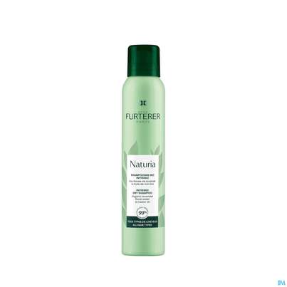 Sie sehen eine Packung Shampoon Furterer Trockenshampoon Naturia Unsichtbar 200ml, Produktbild: 03 Shampoon Furterer Trockenshampoon Naturia Unsichtbar 200ml, A-Nr.: 5745986 - 03