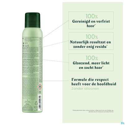Sie sehen eine Packung Shampoon Furterer Trockenshampoon Naturia Unsichtbar 200ml, Produktbild: 15 Shampoon Furterer Trockenshampoon Naturia Unsichtbar 200ml, A-Nr.: 5745986 - 15