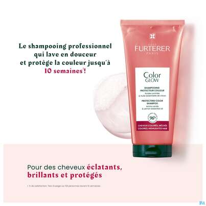 Sie sehen eine Packung Shampoon Furterer/color Glow Farbschutz Coloriertes Gestraehntes Haar 200ml, Produktbild: 05 Shampoon Furterer/color Glow Farbschutz Coloriertes Gestraehntes Haar 200ml, A-Nr.: 5830769 - 05