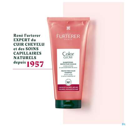 Sie sehen eine Packung Shampoon Furterer/color Glow Farbschutz Coloriertes Gestraehntes Haar 200ml, Produktbild: 14 Shampoon Furterer/color Glow Farbschutz Coloriertes Gestraehntes Haar 200ml, A-Nr.: 5830769 - 14
