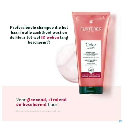 Sie sehen eine Packung Shampoon Furterer/color Glow Farbschutz Coloriertes Gestraehntes Haar 200ml, Produktbild: 18 Shampoon Furterer/color Glow Farbschutz Coloriertes Gestraehntes Haar 200ml, A-Nr.: 5830769 - 18