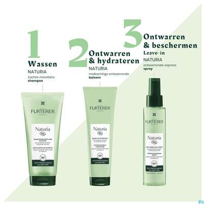 Sie sehen eine Packung Shampoon Furterer/naturia Sanftes Mizellen-shampoo 400ml, Produktbild: 17 Shampoon Furterer/naturia Sanftes Mizellen-shampoo 400ml, A-Nr.: 5669794 - 17
