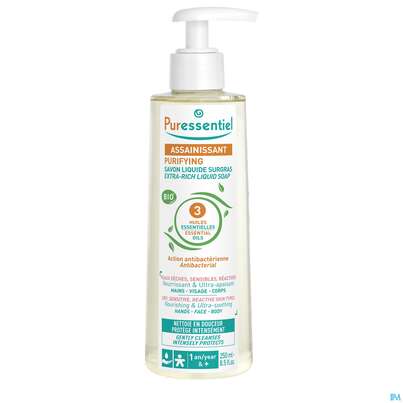Seifen Puressentiel Reinigend Liquid Rueckfettend 250ml, A-Nr.: 5608404 - 03