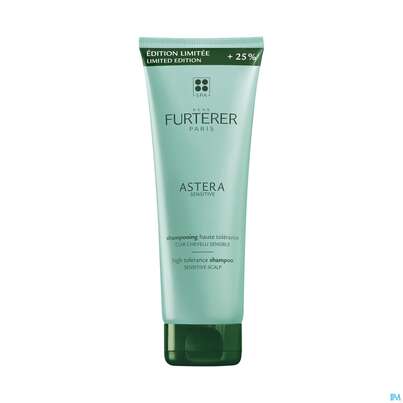 Sie sehen eine Packung Shampoon Furterer Promo Sonderedition Astera Sensitive 250ml, Produktbild: 02 Shampoon Furterer Promo Sonderedition Astera Sensitive 250ml, A-Nr.: 5868275 - 02