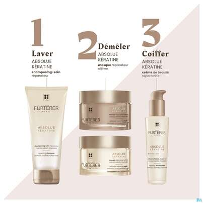 Furterer Abso Keratin Pflegecreme Aufbauend Leave-in 100ml, A-Nr.: 5439404 - 07