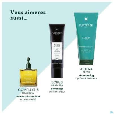 Sie sehen eine Packung Furterer Astera Head Spa Beruhigendes Konzentrat 50ml, Produktbild: 09 Furterer Astera Head Spa Beruhigendes Konzentrat 50ml, A-Nr.: 5778307 - 09