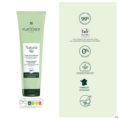 Furterer Naturia Balsam Entwirrender,milchiger 150ml, A-Nr.: 5691078 - 12