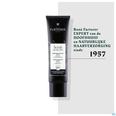 Sie sehen eine Packung Furterer Scrub Head Spa Detox-peeling Klaerend 150ml, Produktbild: 16 Furterer Scrub Head Spa Detox-peeling Klaerend 150ml, A-Nr.: 5778394 - 16